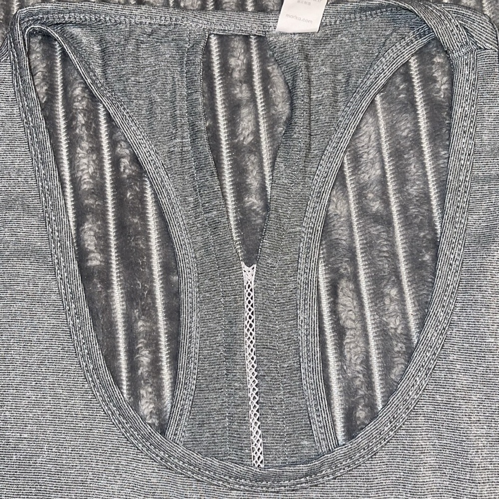 3/$15. Bundle sale Marika grey razorback athletic tank top size large - Picture 4 of 12